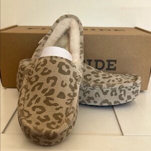 Leopard Print Slippers